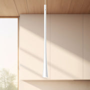 Taper 16" Pendant in White