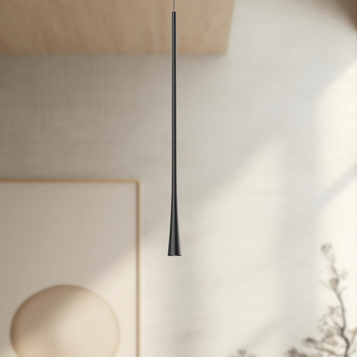 Taper 24" Pendant in Black