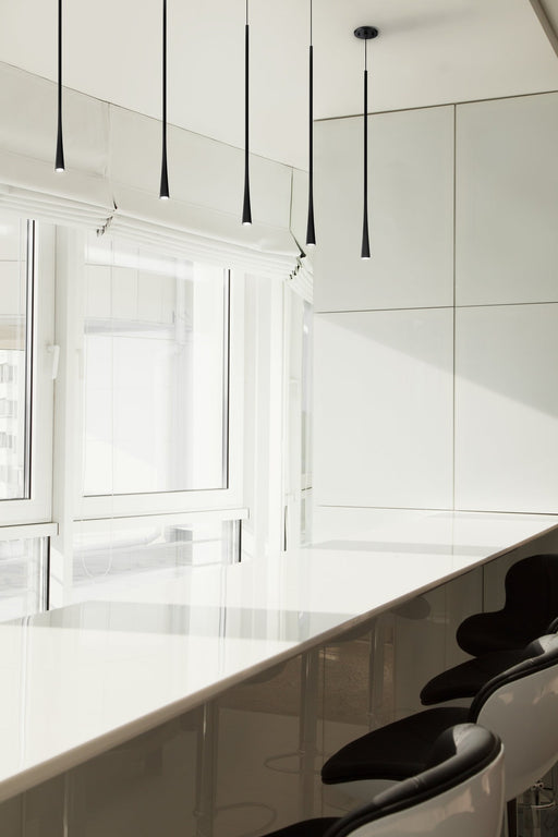 Taper 32" Pendant in Black