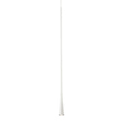 Taper 32" Pendant in White