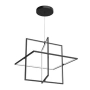 Mondrian 28" Pendant in Black