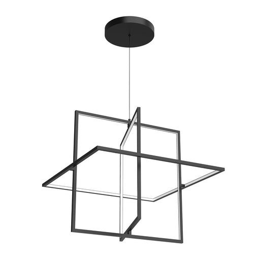 Mondrian 28" Pendant in Black