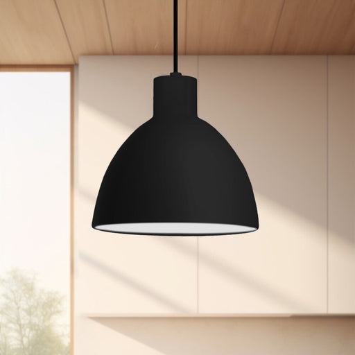Chroma 6" Pendant in Black
