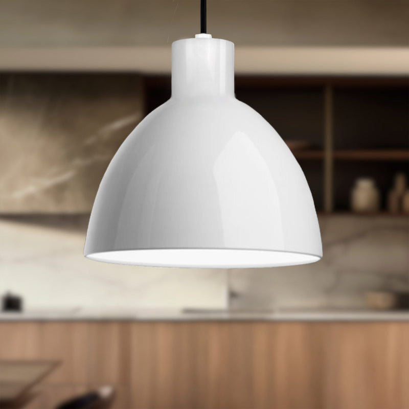 Chroma 12" Pendant in White