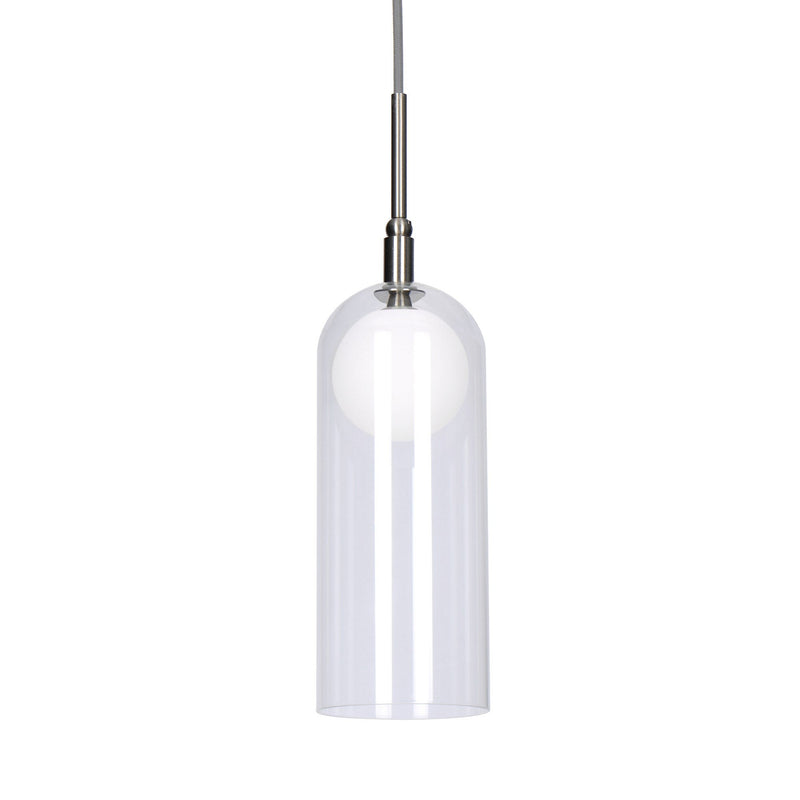 Stylo 4" Pendant in Brushed Nickel