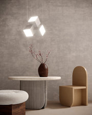 Tetra 16" Pendant in White