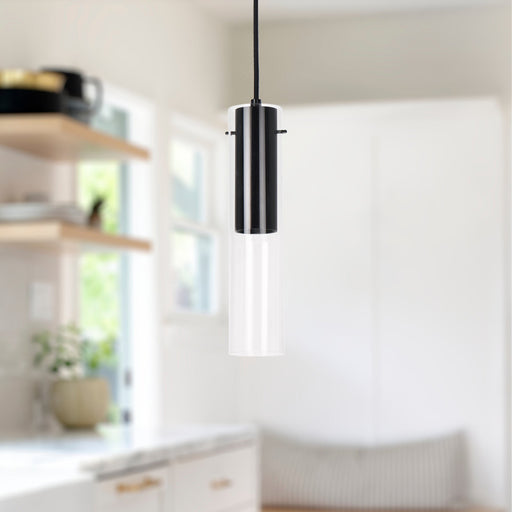 Lena 3" Mini Pendant in Black