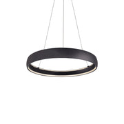 Halo 35" LED Ring Pendant in Black