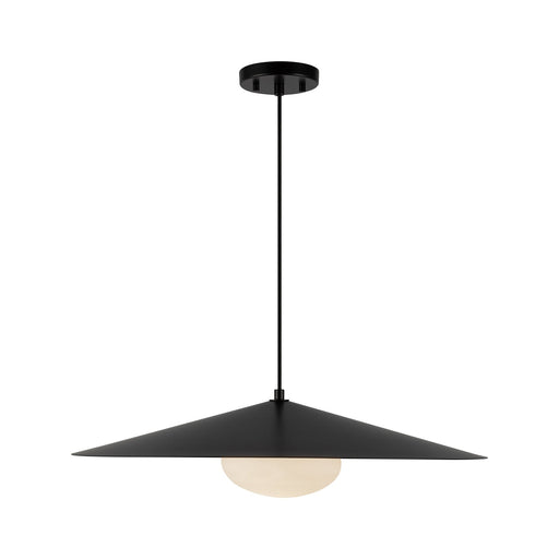 Cruz 24" Pendant in Metal - Black/White
