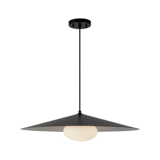 Cruz 24" Pendant in Metal - Black/White