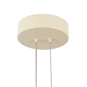 Void 24" Pendant in Pearl White
