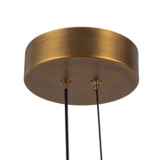 Void 24" Pendant in Vintage Brass