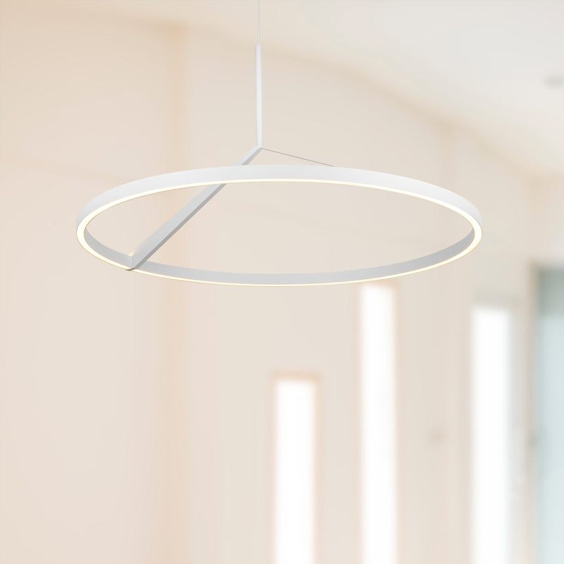 Roda 31" Pendant in White