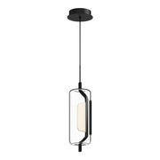 Hilo 5" Mini Pendant in Black