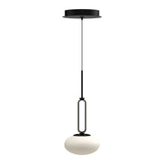 Tavira 6" Pendant in Black