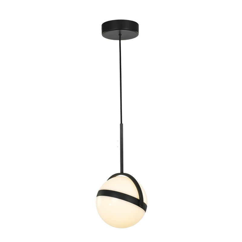 Globo 7" Pendant in Matte Black