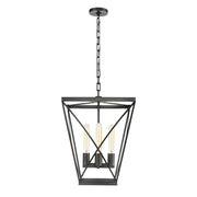 Lattice 16" 4-Light Pendant in Urban Bronze