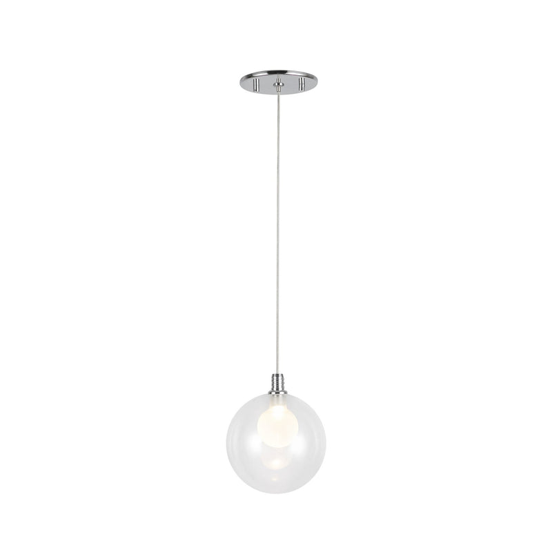 Bolla 6" Pendant in Chrome