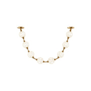 Marni 5-ft LED Pendant in Natural Brass (Remote Driver)