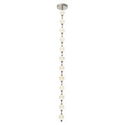 Marni 7-ft LED Pendant in Polished Nickel