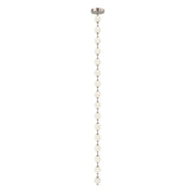 Marni 9.5-ft LED Pendant in Polished Nickel