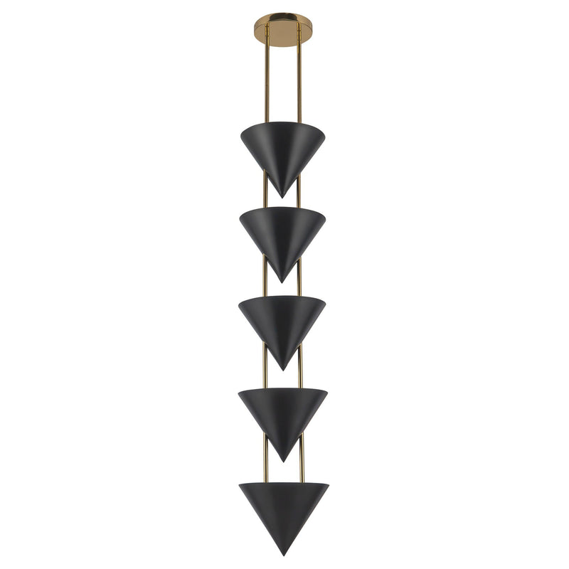 Versus 48" 5-Light Pendant in Urban Bronze