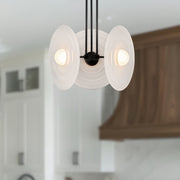 Harbour 18" Pendant in Urban Bronze/Glossy Opal