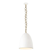 Grant 14" Pendant in Antique White