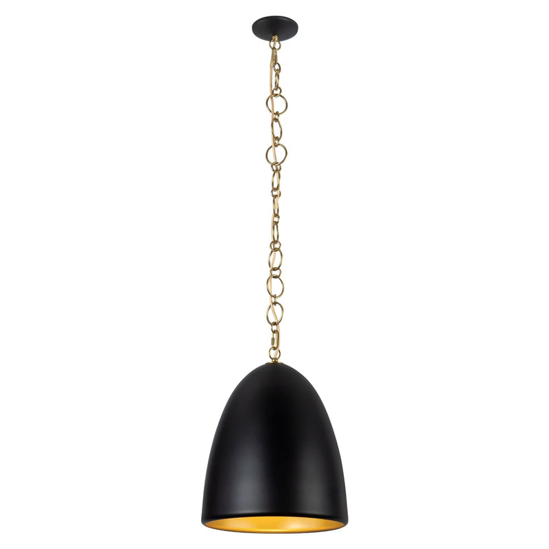 Grant 14" Pendant in Matte Black