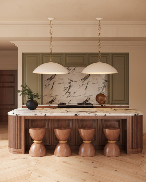 Grant 28" Pendant in Antique White