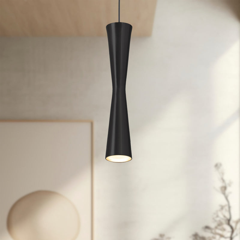 Robson 12" Pendant in Black