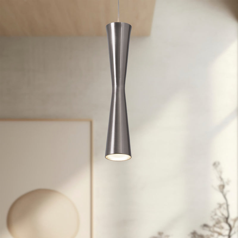 Robson 12" Pendant in Brushed Nickel