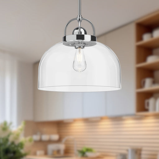 Lancaster 15" Pendant in Chrome