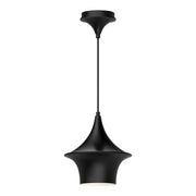 Emiko 9" Pendant in Matte Black