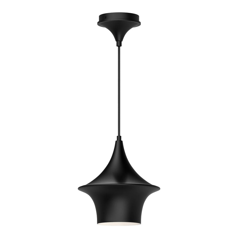 Emiko 9" Pendant in Matte Black