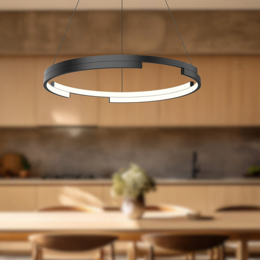 Anello Minor 24" Pendant in Black