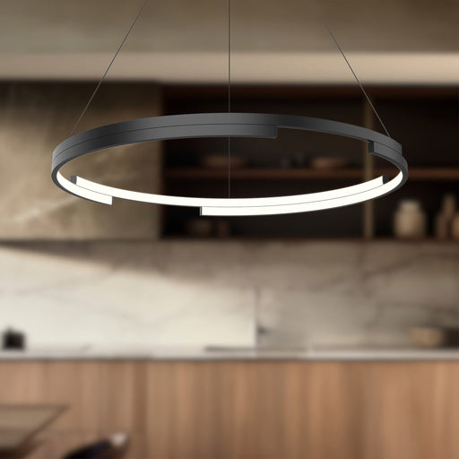 Anello Minor 32" Pendant in Black