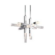 Martelo 30" Chandelier in Chrome