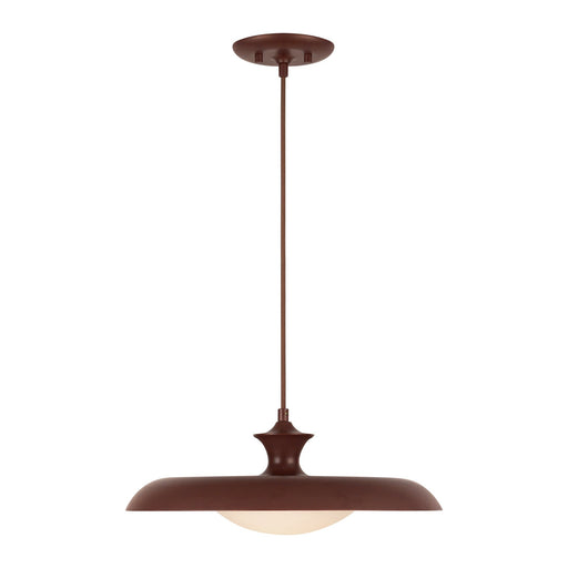 Minori 15" Pendant in Burgundy