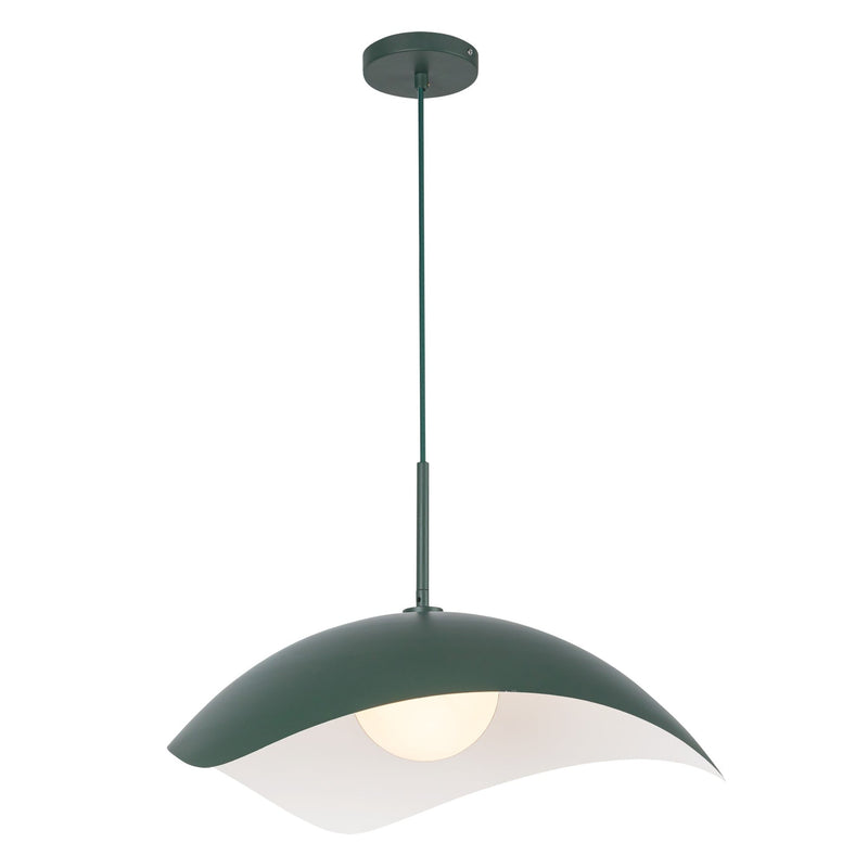 Kirby 22" Pendant in Pine Green