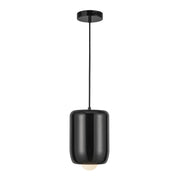 Hayden 7" Mini Pendant in Glossy Black