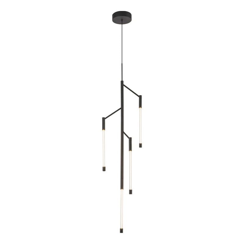 Motif 38" Pendant in Black