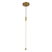 Motif 21" Pendant in Brushed Gold