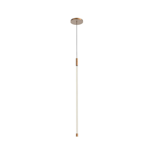 Motif 27" Pendant in Brushed Gold