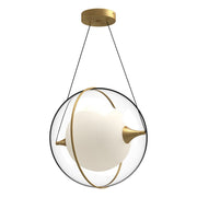 Aries 16" Pendant in Brushed Gold