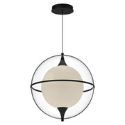 Aries 16" Pendant in Black