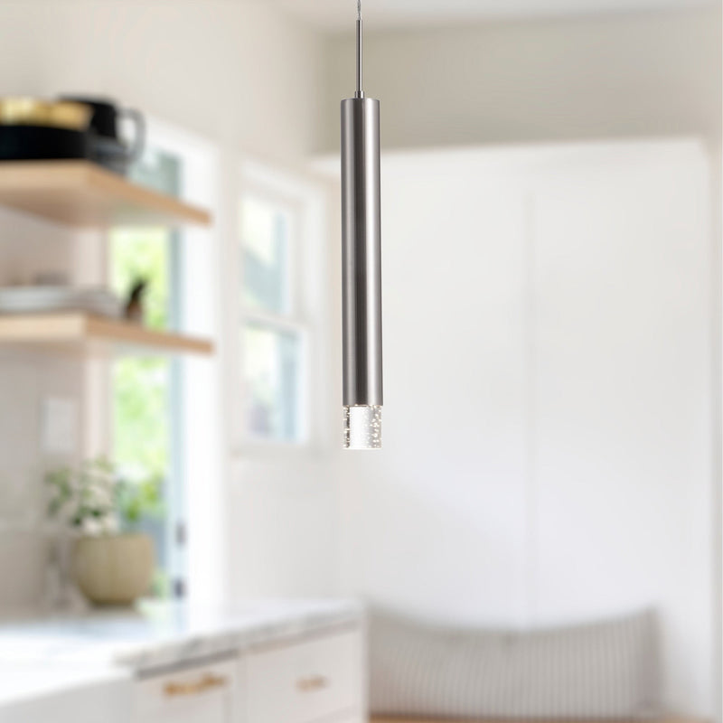 Pendula 16" Pendant in Brushed Nickel