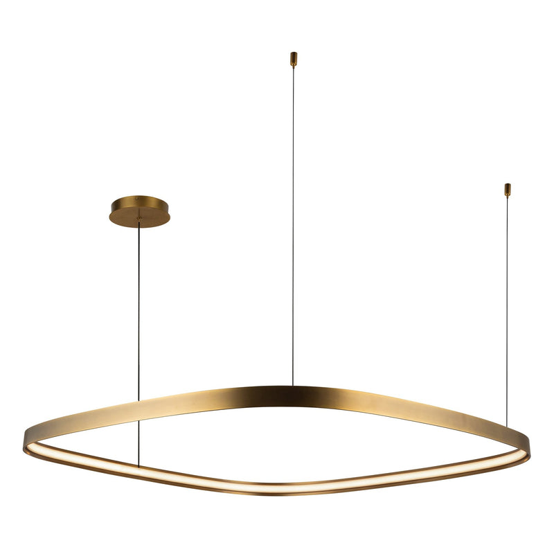 Yukon 40" Pendant in Polished Nickel