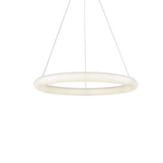 Cumulus Minor 24" Pendant in White