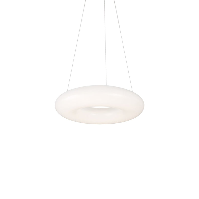 Cumulus 12" Pendant in White